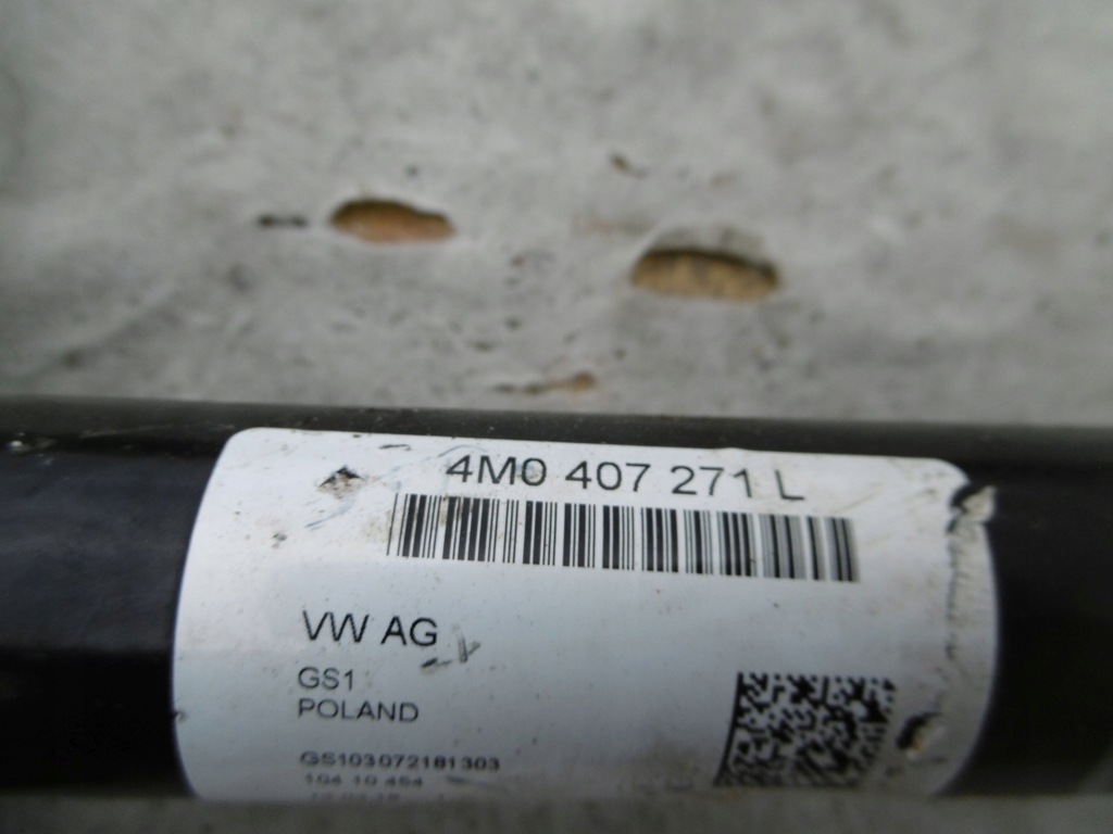 фото №5, Привідний вал ліва 4m0407271l vw touareg iii