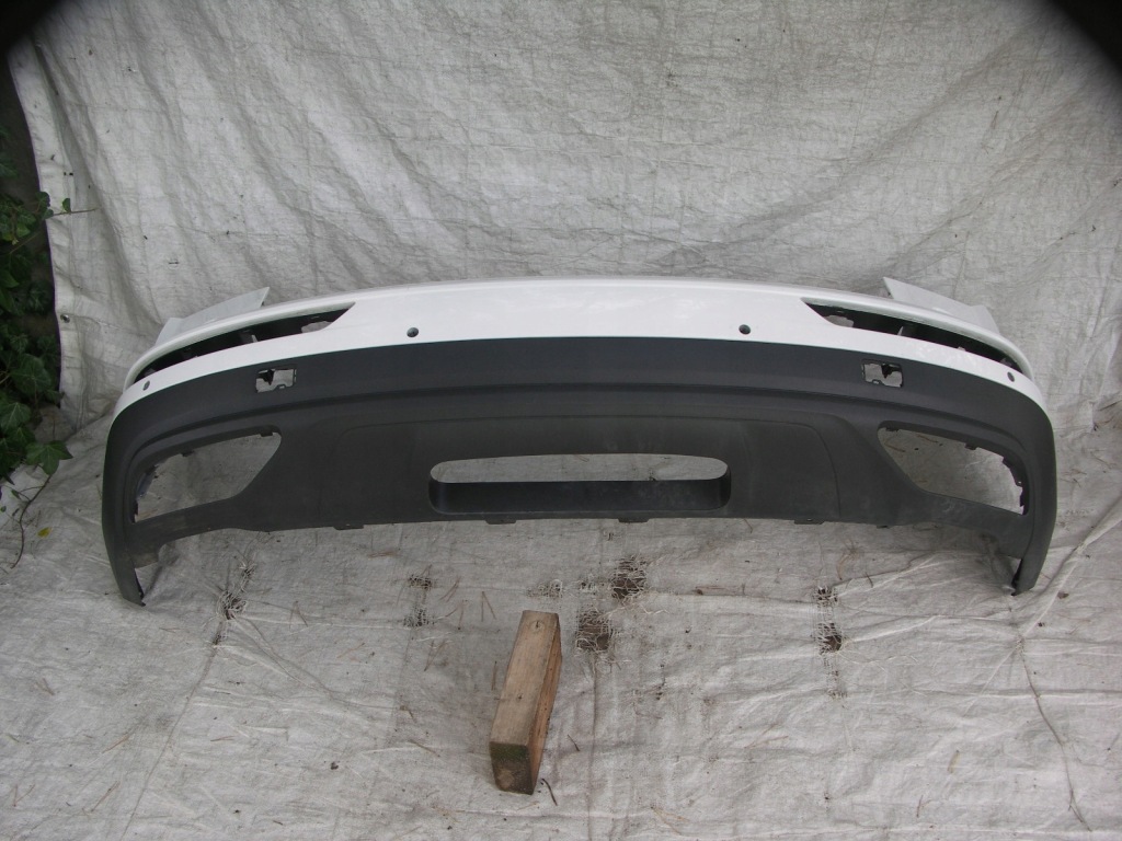 Audi q5 80a 17 - бампер задний задняя обычный basic белый kielce-gliwice Киев