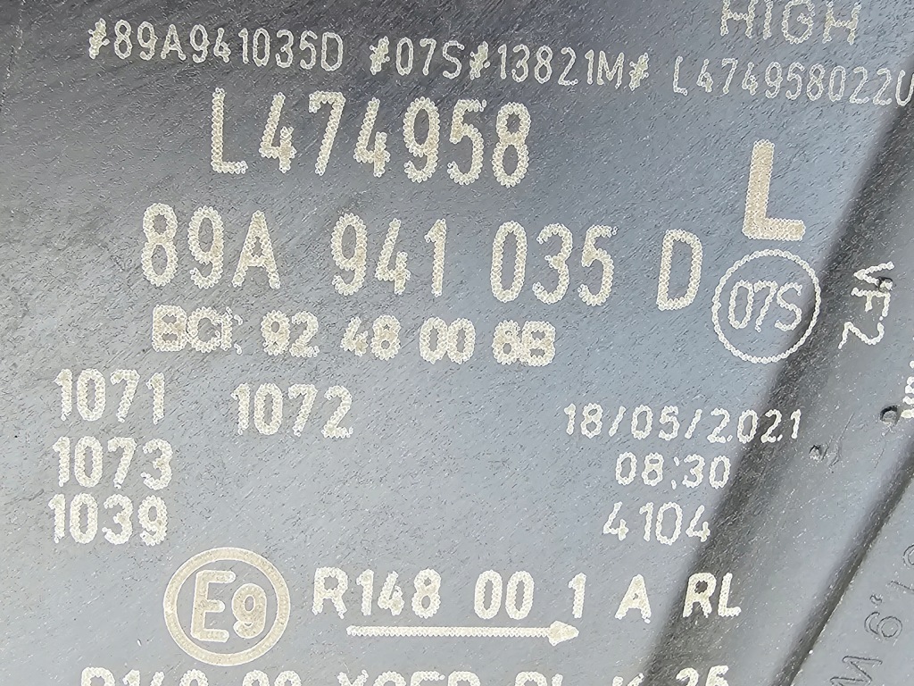 фото №6, Audi q4 e-tron matrix лампа передняя kpl