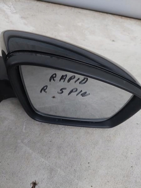 фото №4, Skoda rapid 12- зеркало правое 5 pin 5jb857408f