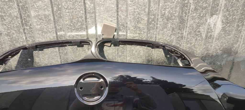 Капот кришка bmw 3 3 e46 sedan/kombi 01-06.05r рестайлінг  668 glanzschwarz Зі Шроту