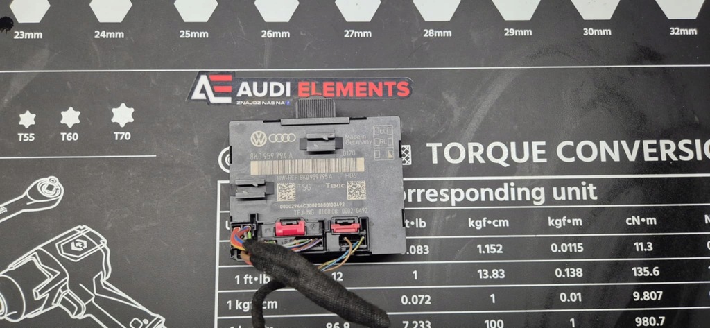 фото №1, Audi a4 b8 модуль блок управления дверь 8k0959794a