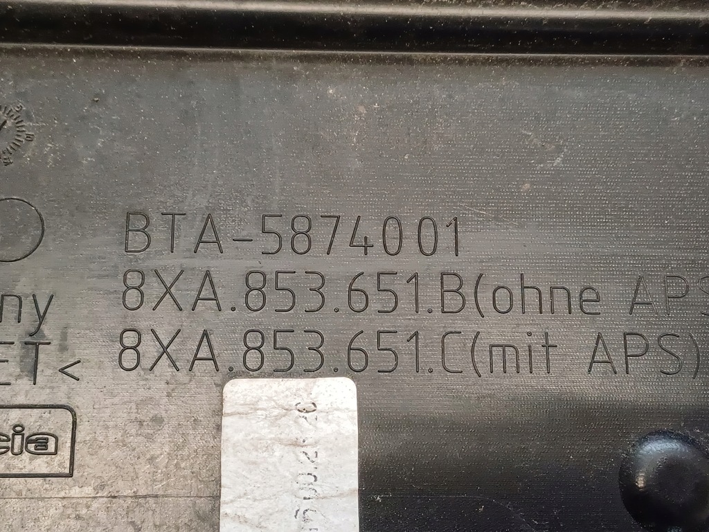 фото №9, Audi a1 lift 14- решётка радиатора решётка радиатора решётка радиатора 8xa853651b