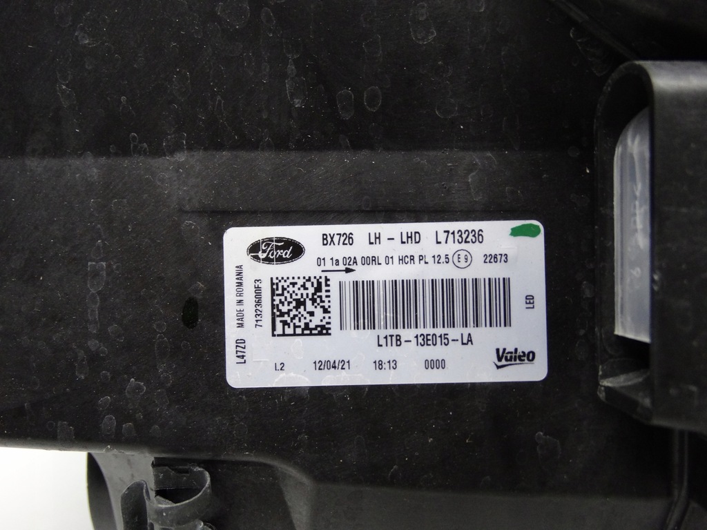 фото №15, Ford puma mk2 st line 19- лампа ліва full led l1tb-13e015-la оригінальна