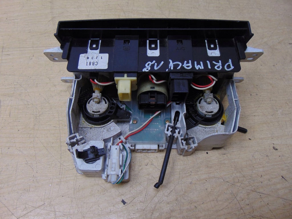 фото №6, Панель управление кондиционера mazda premacy