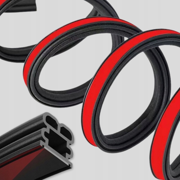 фото №9, Прокладка samoprzylepna 14x15 mm прокладка двері