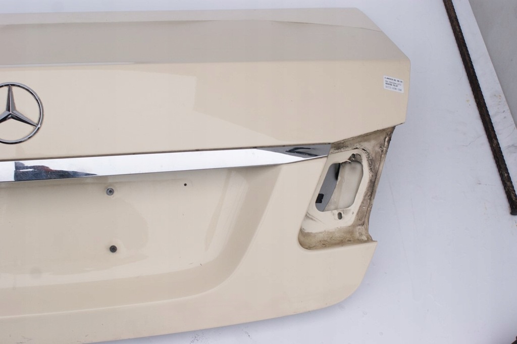 фото №4, Mercedes w212 крышка багажника задняя задняя