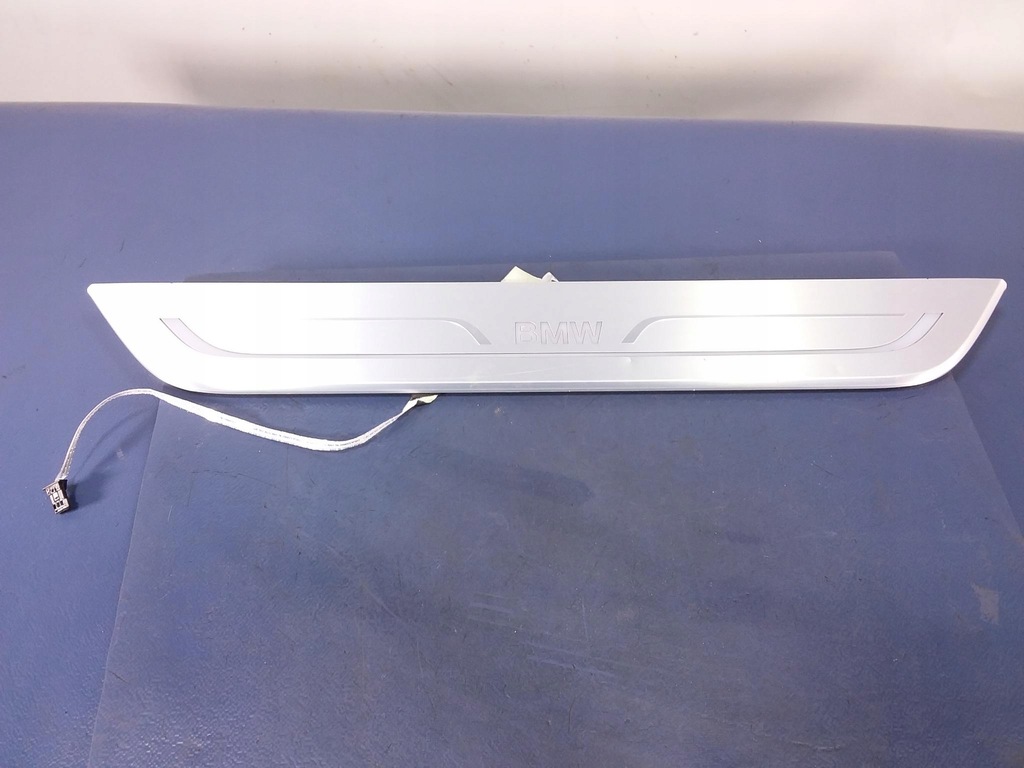 фото №2, Bmw 7 g11 накладки порогові підсвічувані led комплект