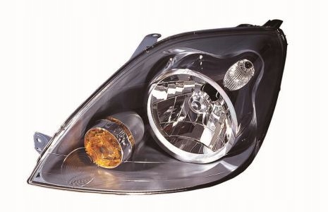 фото №1, Фара левый ford fiesta v 5 2005-2008 depo h4