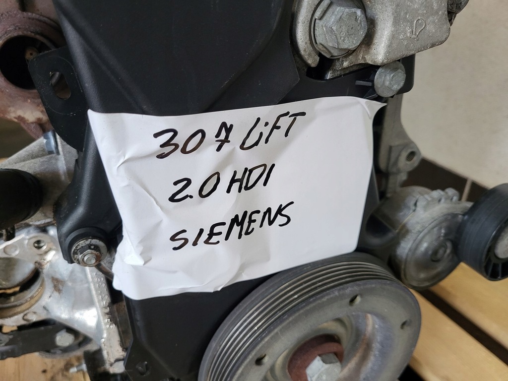 фото №14, Двигун kompletny 2.0 hdi peugeot 307 lift dw10bted4