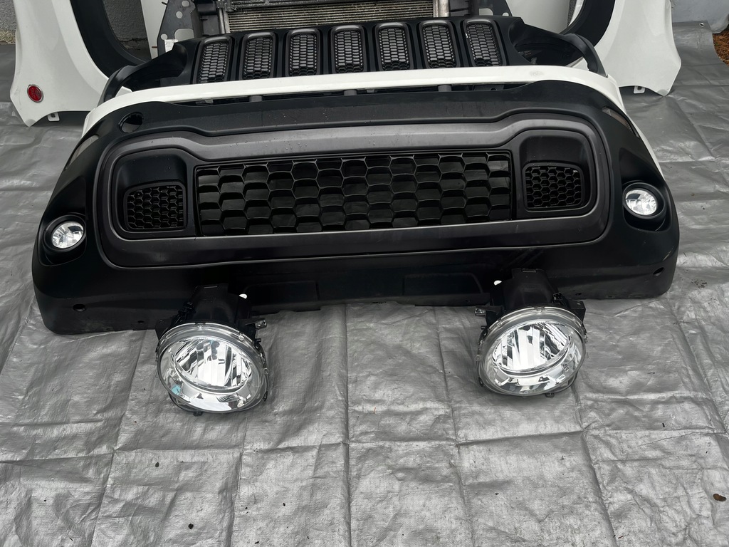 фото №5, Jeep renegade trailhawk бампер капот перед kompletny 2014-18r автоматическая коробка передач