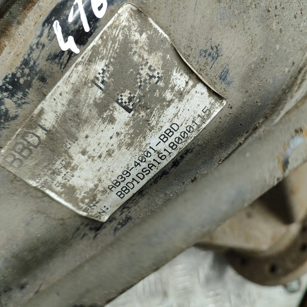 фото №8, Ford ranger 2016 балка osi задній