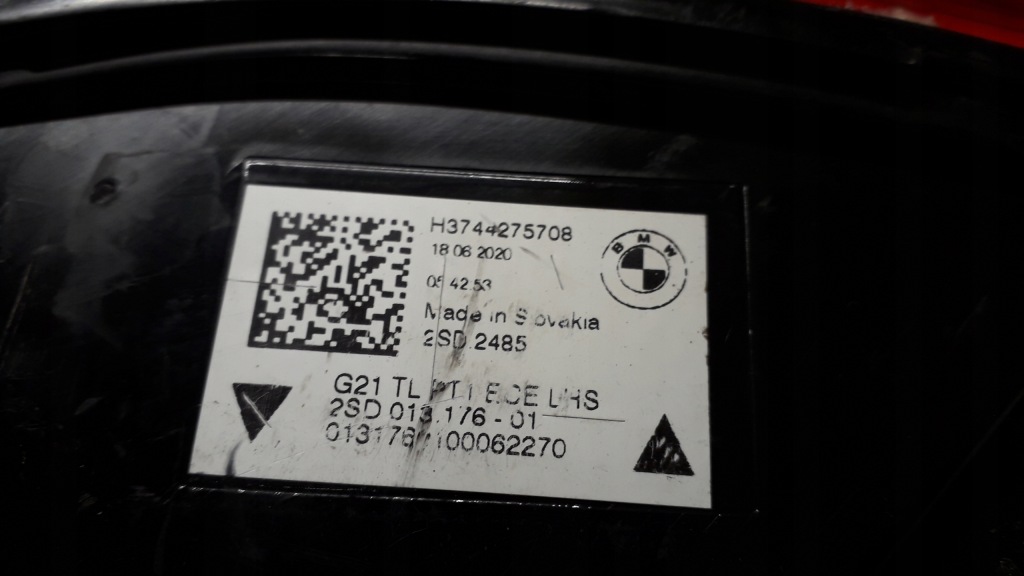 фото №13, Bmw 3 g21 kombi лампа левая задняя led 2sd2485 -cała