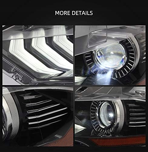 фото №3, Ford mustang 2018-2023 лампа лампы передние led vland комплект