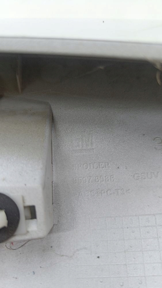 Opel mokka x 2017 спойлер кришки Недорого