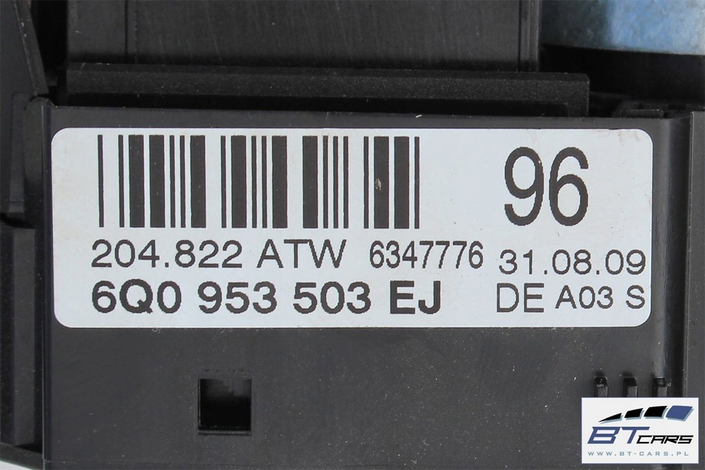 фото №9, Vw polo skoda переключатели руля 6q0953503ej 6q0953513an переключатель переключатель
