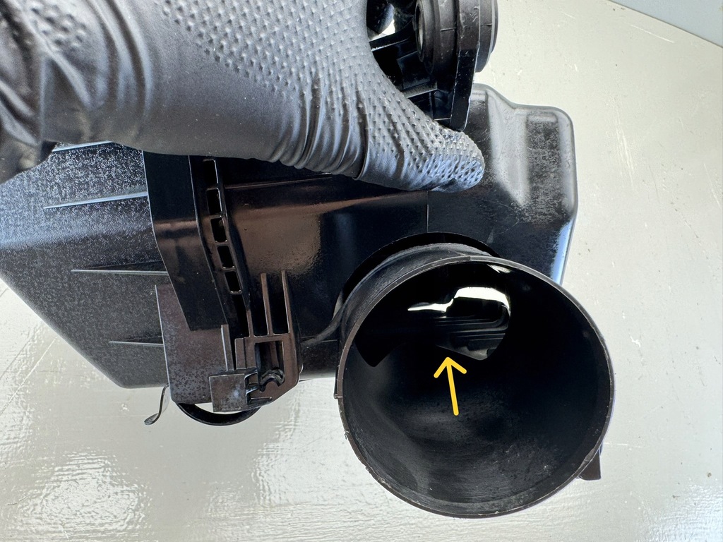 фото №8, Hyundai santa fe i 1 00-05r корпус фильтра воздуха 28110-a6350