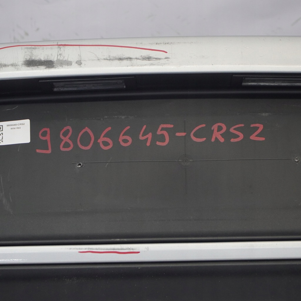фото №13, Mini countryman r60 бампер задний pdc crystal silver серебристый металлик b12