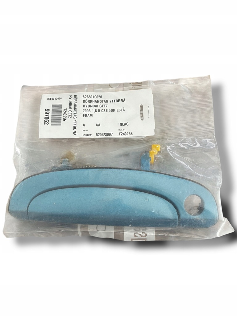 фото №1, Hyundai getz ручка зовнішня лівий задня 826501c050