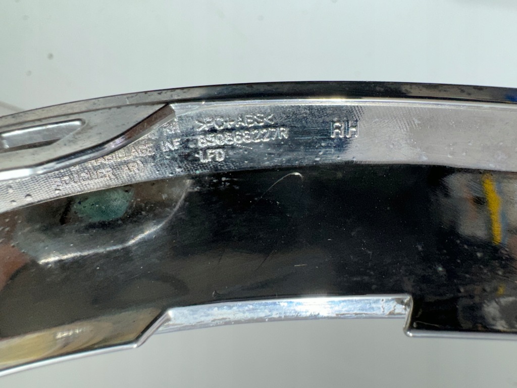 фото №9, Renault talisman молдинг рамка хром бампера задня ліва права оригінал!