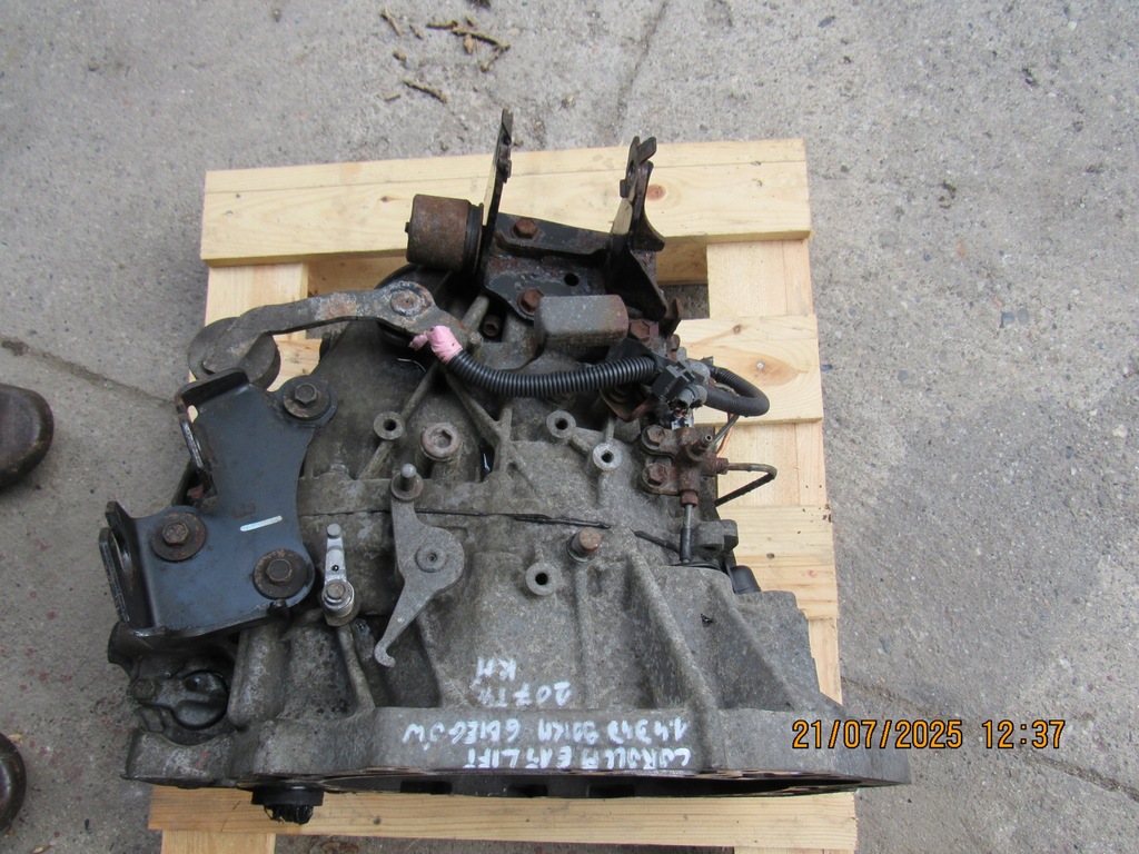 фото №11, Коробка передач передач corolla e15 yaris auris 1.4d4d 90km 6 передач 31115-0d100