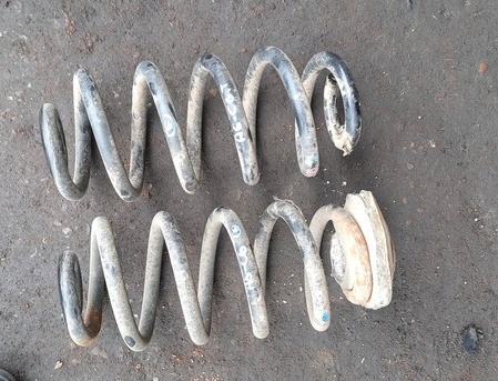 фото №1, Audi a6 c6 06r - пружина подвеска задняя задняя