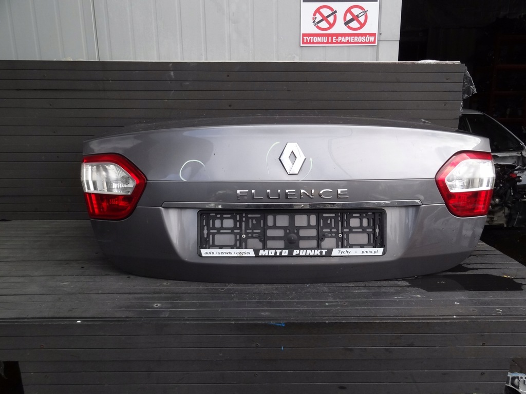 фото №1, Renault fluence 2014 кришка багажника багажника комплектна org