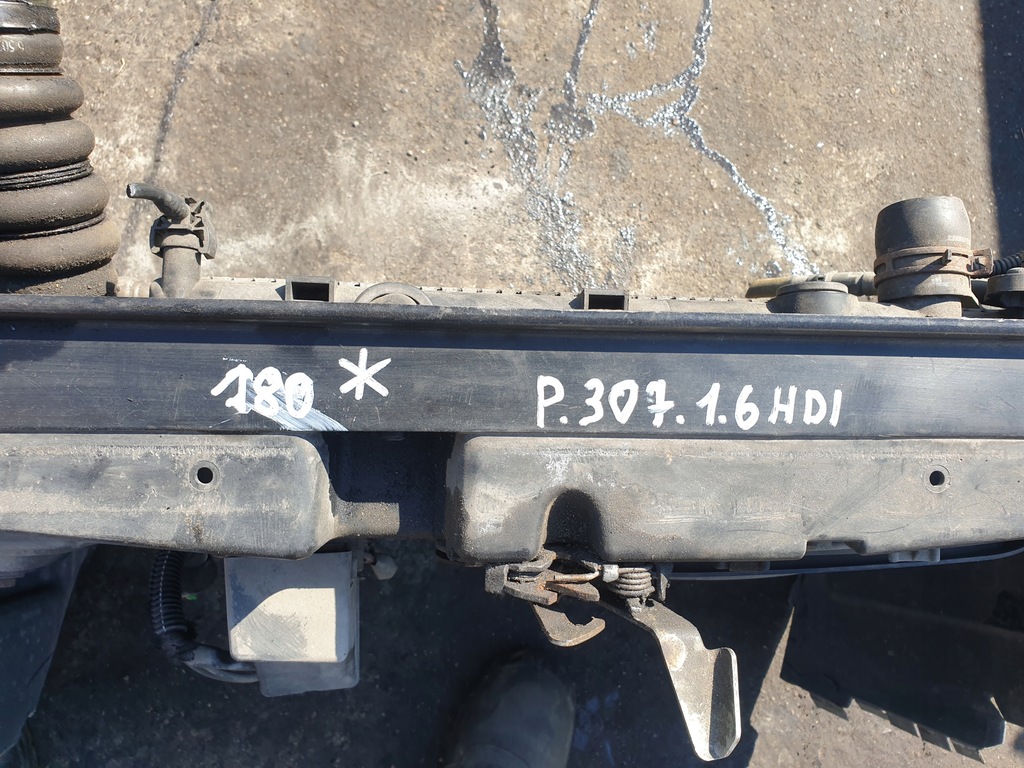 фото №6, Комплект радиатор peugeot 307 1.6 hdi