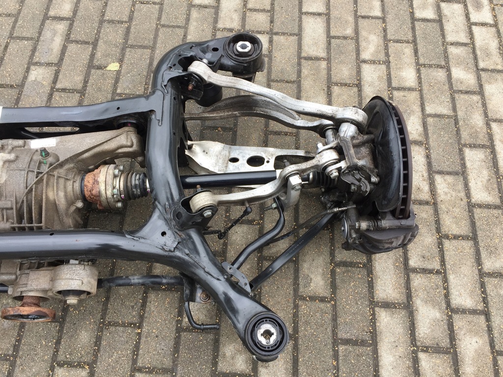 фото №5, Audi q8 4m 4m8 подвеска задние подрамник задняя 3.0d дизель 0g2500043b