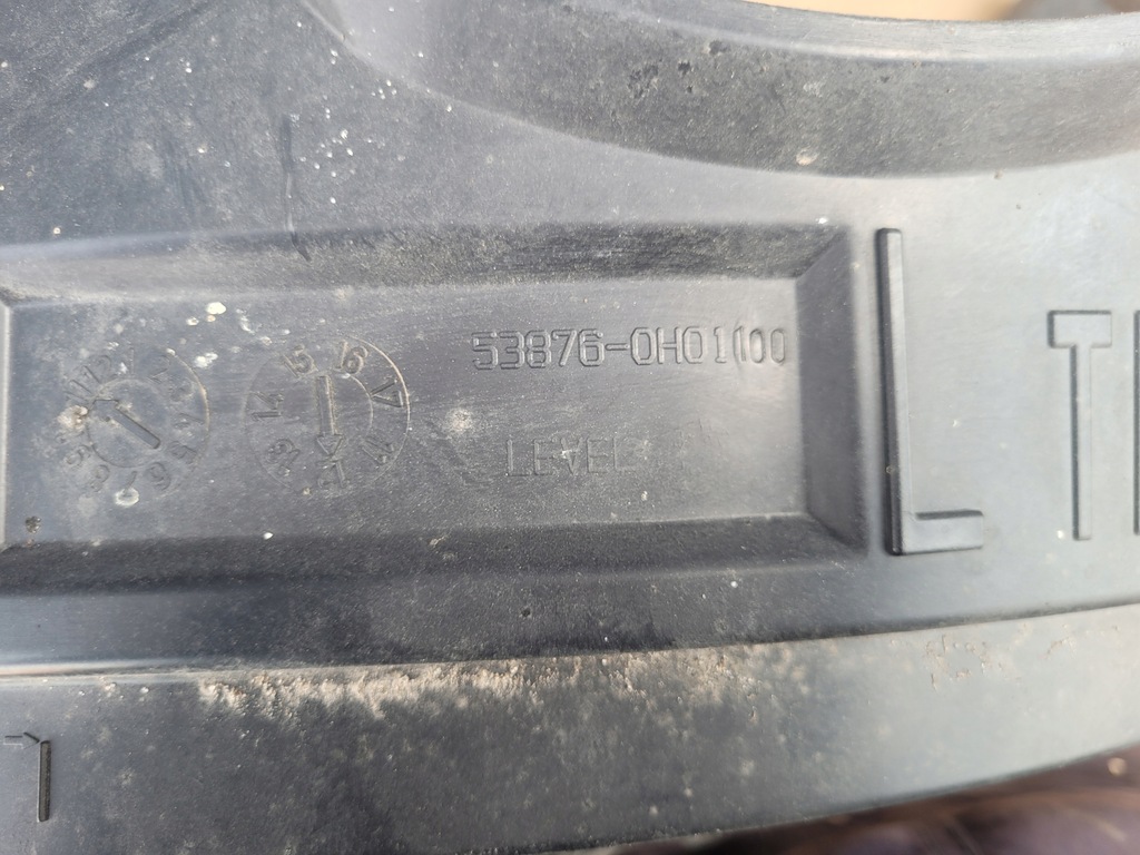 фото №5, Підкрилок лівий перед toyota aygo i 53876-0h01100