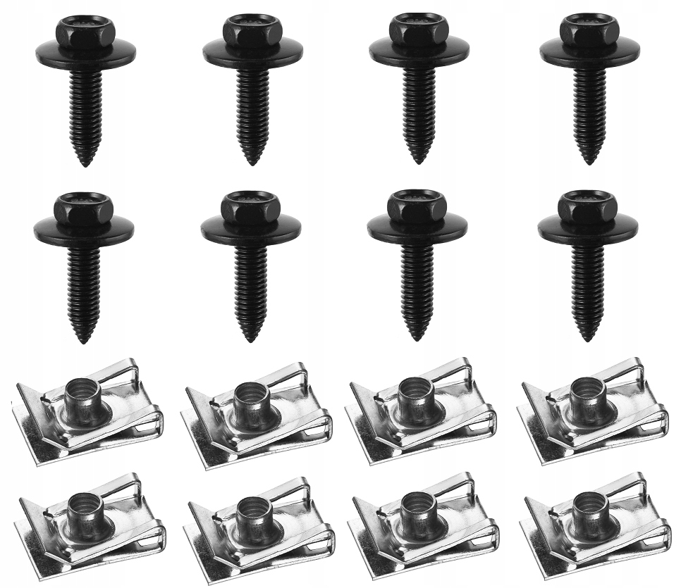 фото №1, Renault megane trafic scenic dacia logan duster набор клипсы защита