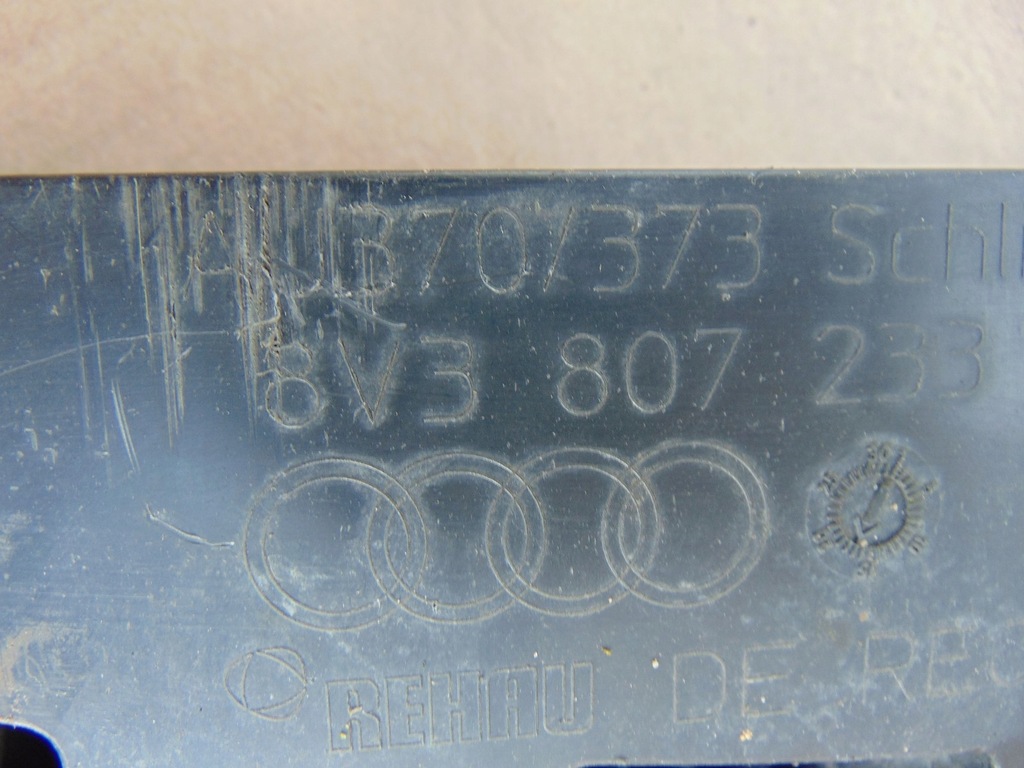 фото №14, Накладка защита бампера перед audi a3 8v