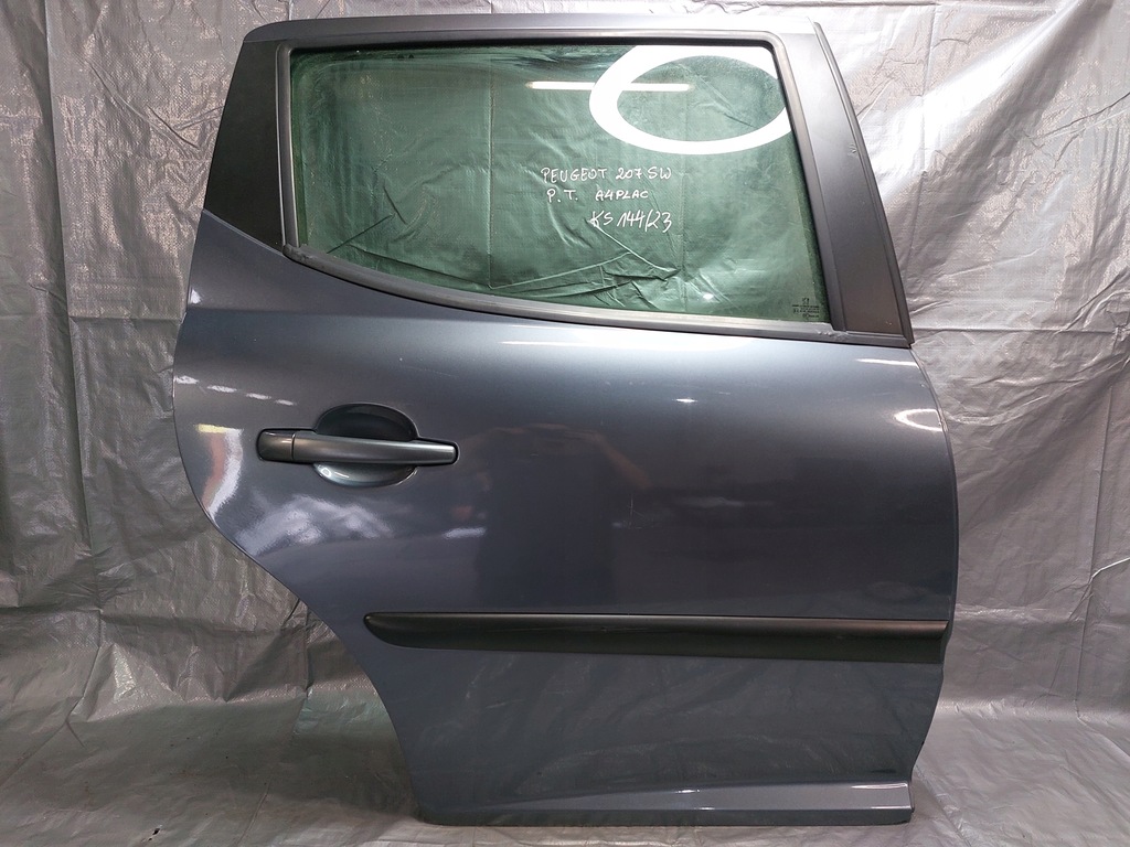 фото №1, Дверь правое задние peugeot 207 sw