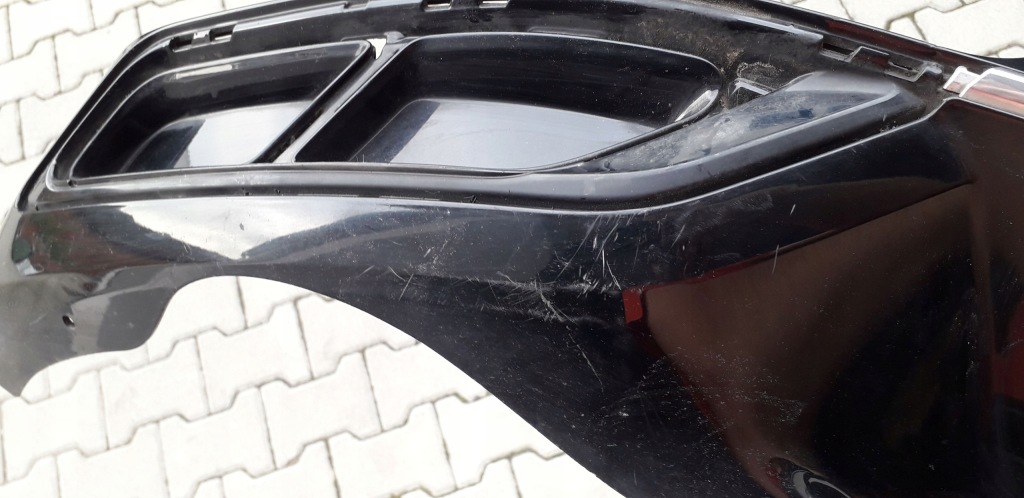 Дифузор спойлер бампера задній vw passat b8 r-line lift 19- 3g0807568b Доставка