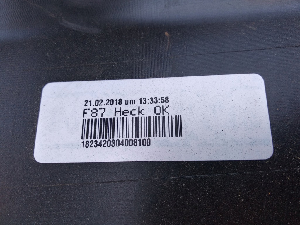 фото №9, Bmw 2 m2 coupe f87 бампер задний задняя