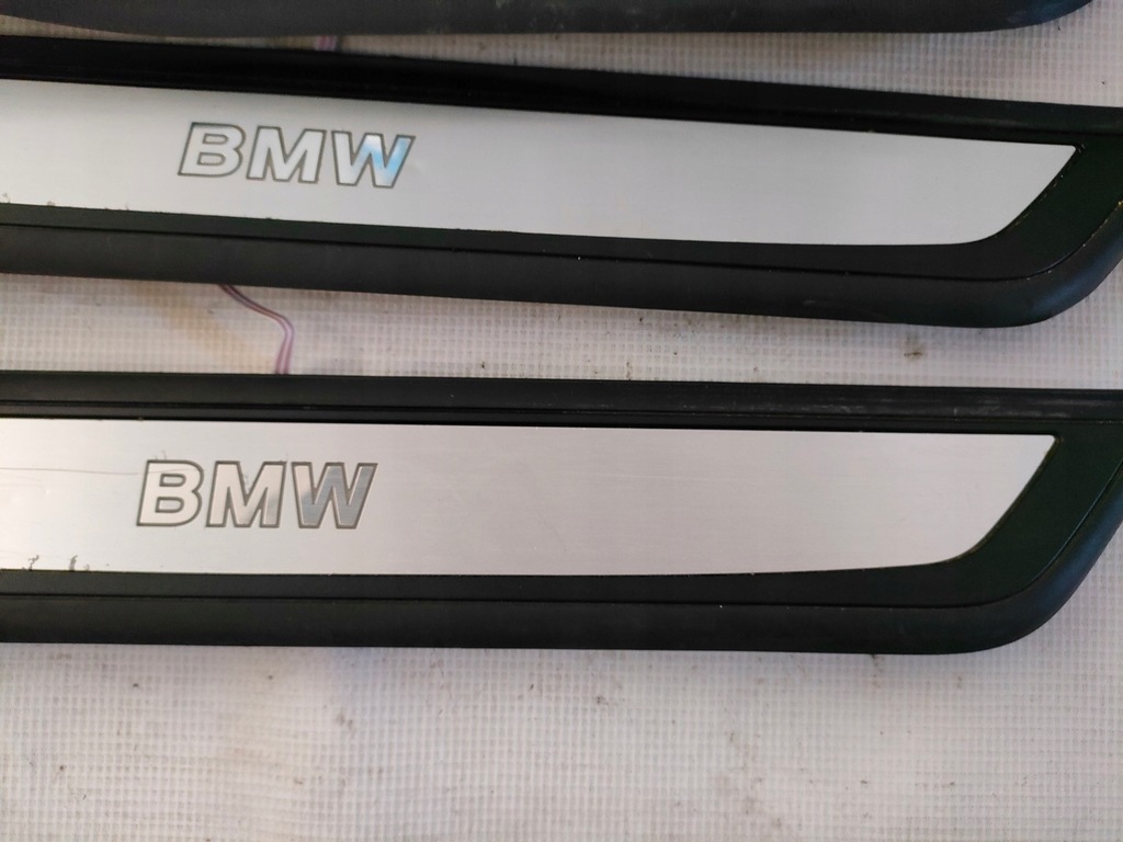 фото №4, Bmw f01 накладки порогові перед задня комплект