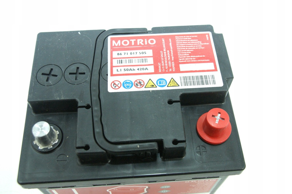 фото №4, Акумулятор 12v 50ah 420a l1 oryg logan sandero