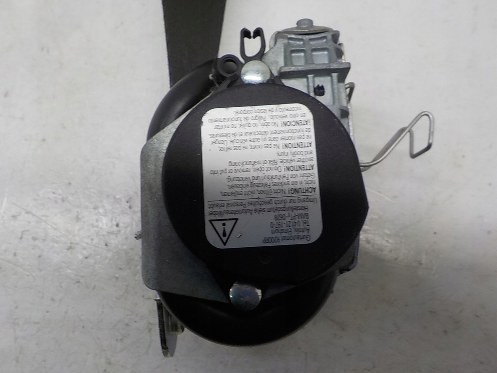 фото №11, Fiat punto evo 3d pas безопасности натяжитель правый перед пассажира