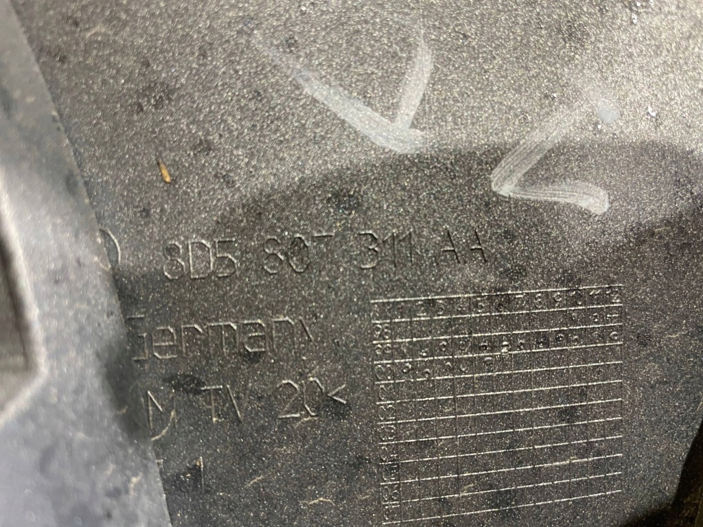 фото №11, Audi a4 b5 lift sedan 99-01 бампер задня задній