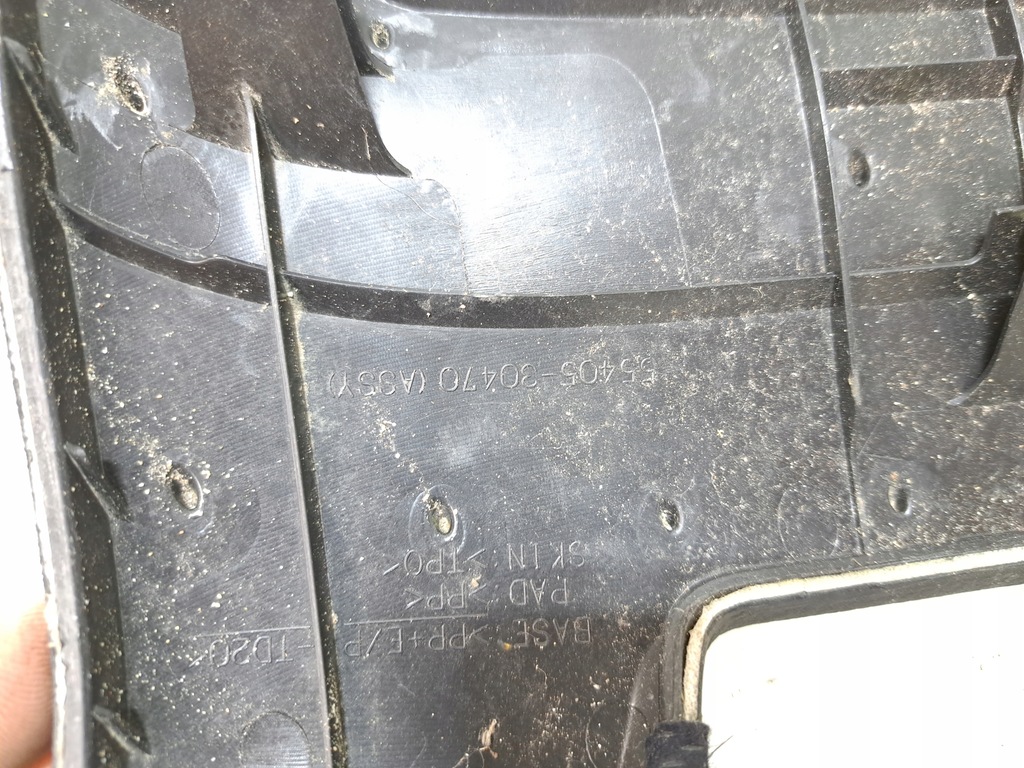 фото №2, Lexus gs iv защита рамка радио панели консоли 55405-30470