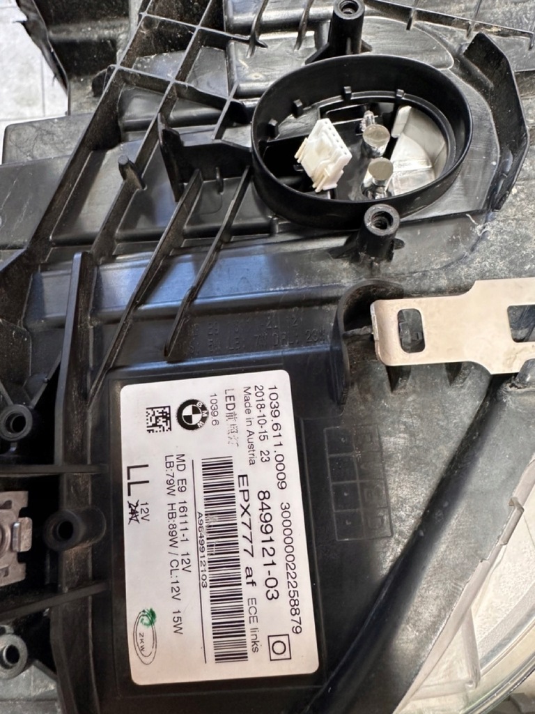 фото №13, Bmw 5 g30 g31 лампа левая правая адаптивный led полный с модулями