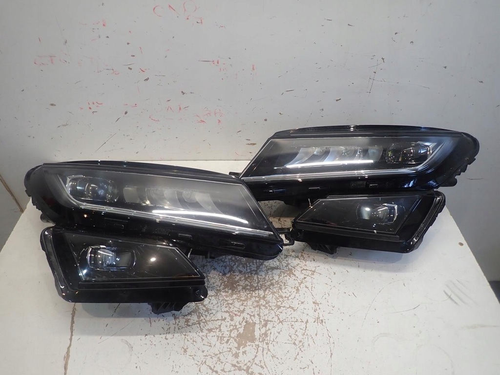 фото №1, Лампа перед левая skoda kodiaq 2016- full led