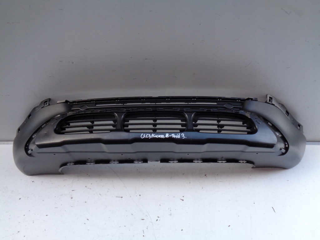 фото №1, Nowa накладка бампера передня спойлер citroen c3 aircross 18-