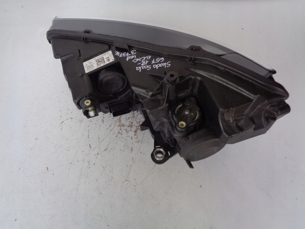 фото №4, Лампа правая фара skoda scala 657 18- led