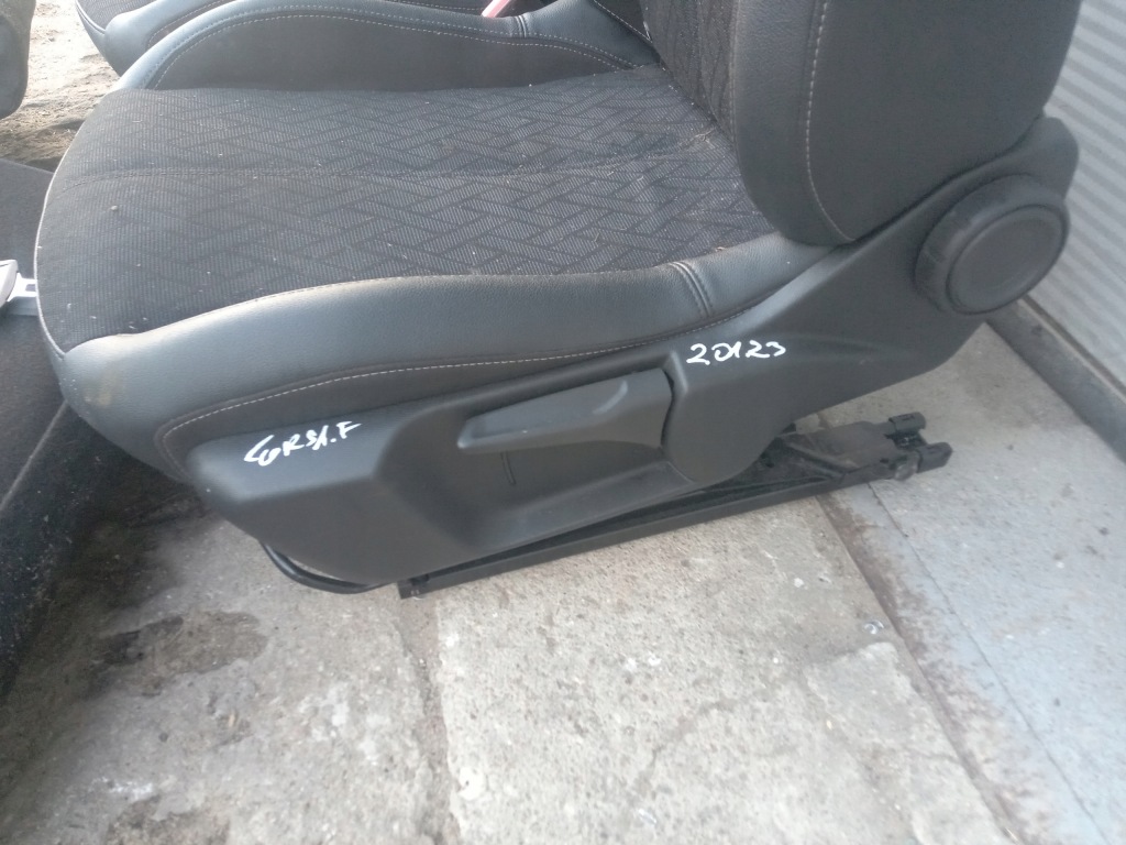 фото №8, Opel corsa f сидіння заднє сидіння обшивки заскочки підігрів