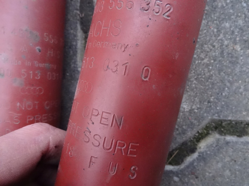 фото №7, 4d0513031q audi a8 d2 амортизатори задні задня амортизатор 2szt oryg