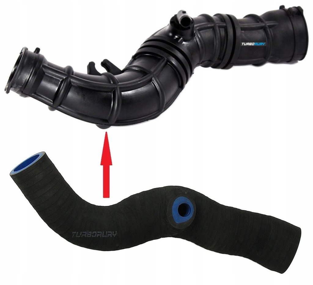 фото №1, Шланг turbo труба фильтра воздуха volvo v40 s40 i 1.9di 30899803 30652198