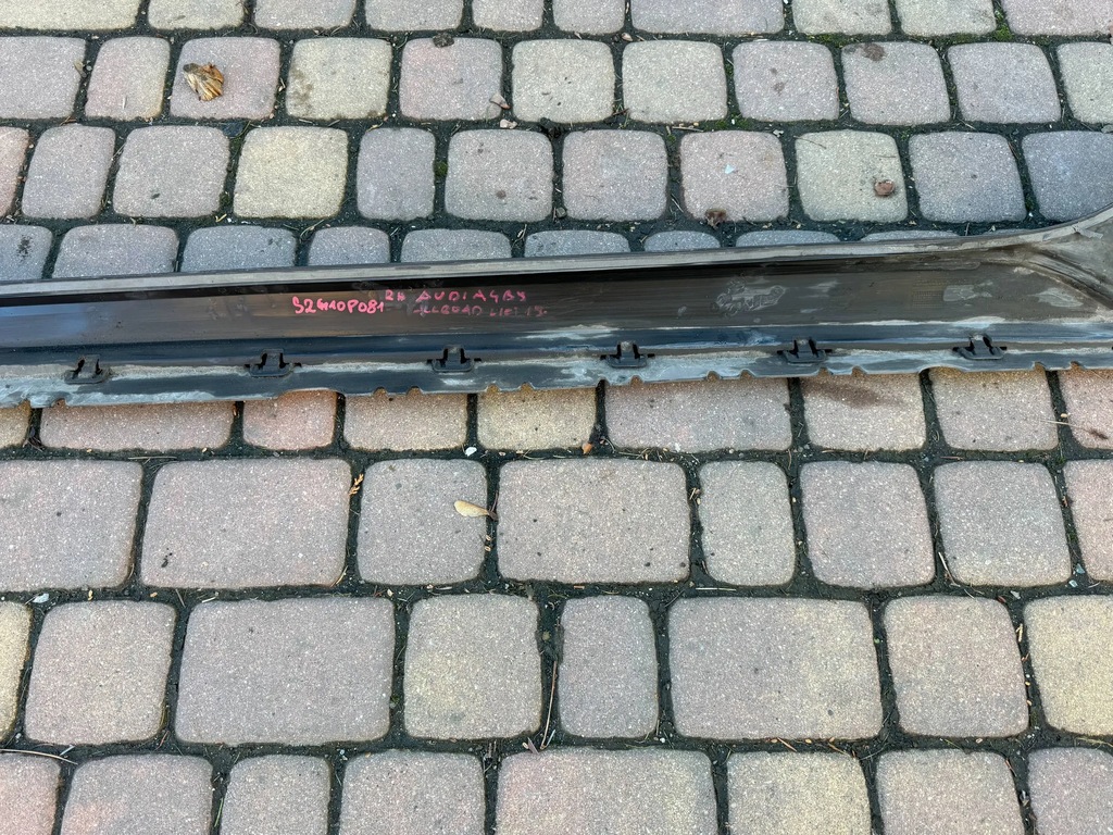 фото №9, Audi a4 b9 lift 19-24 kombi allroad молдинг поріг права na поріг правий