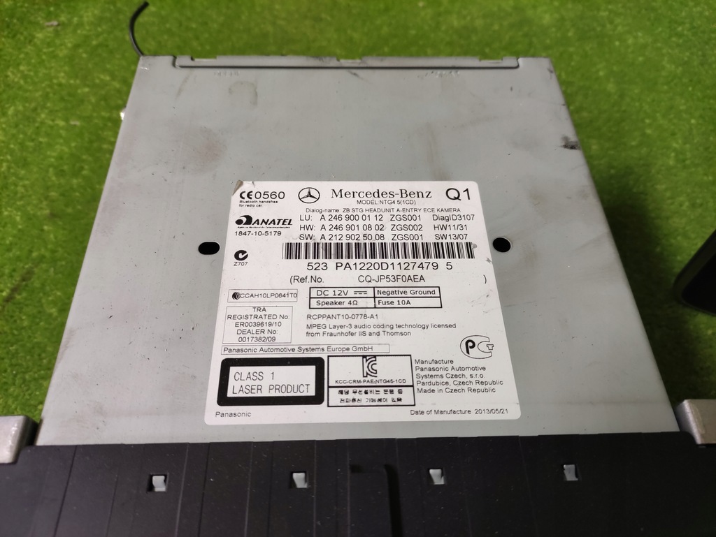 фото №3, Mercedes b klasa w246 радіо навігація gps