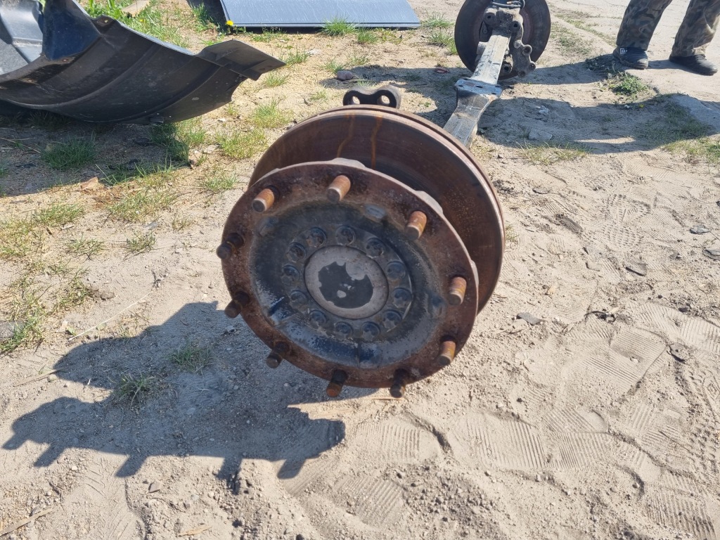 фото №2, Балка oś подвеска ступица поворотный кулак man tga tgx